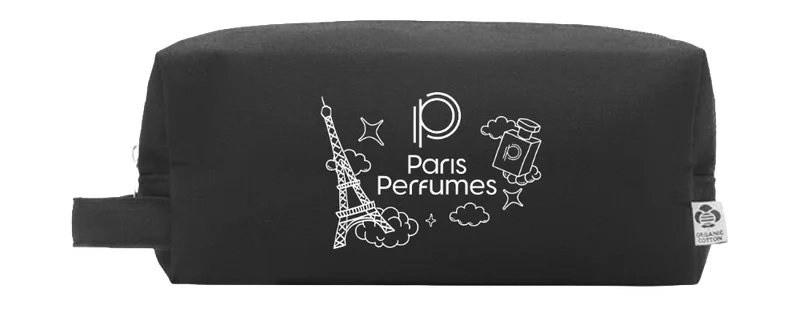 Černá kosmetická taštička Paris Perfumes