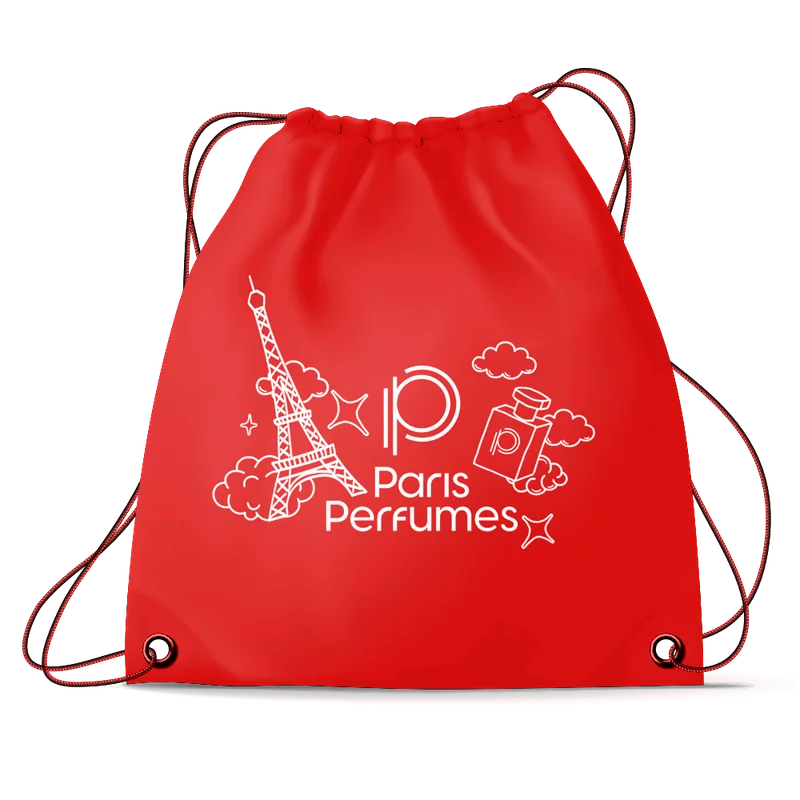 Červený sportovní vak Paris Perfumes